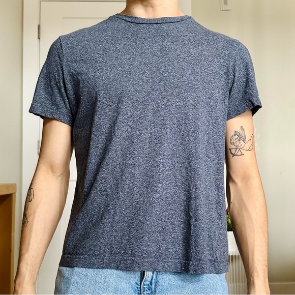 H&M Heather Blue T-Shirt - Picture 3 of 4